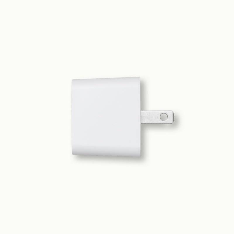 lot 65587 image: Nanit Replacement Part USB-A to US Outlet Power Adapter, Compatible with Floor Stand, Flex Stand, Wall Mount, Sound  Light