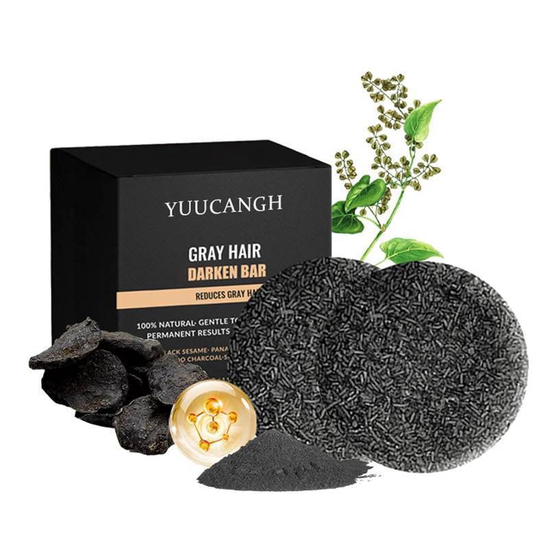 lot 65729 image: Gray Hair Reverse Bar Mane Gray Reverse Bar, Shampoo Soap for Women and Men, 1.94 OzPcs, 2 Pack