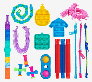 lot 65780 image: Orb 17-piece Sensory Fidget Toys Set