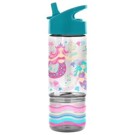 lot 65784 image: Stephen Joseph SIP and Snack Bottle, Bottle 350ml  Snack Cup 104ml, Butterfly