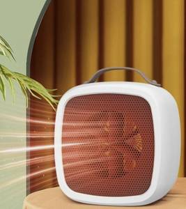 lot 14003 image: NEW Small Space Heater 500W Personal Desktop Heater 360 Heat