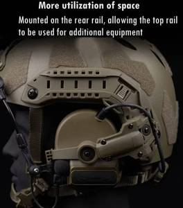 lot 43708 image: NEW Tactical Helmet Headset Rail Adapter Accessories Multi-angle For FASTWENDY GREEN RETAIL $23.00