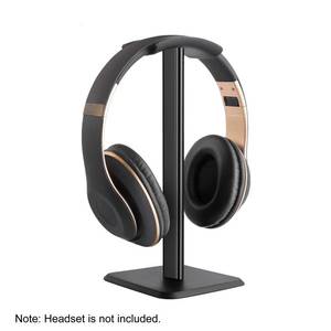 lot 47705 image: NEW Universal Headset Stand Detachable Headphone Holder Gaming Headset Aluminum BLACK