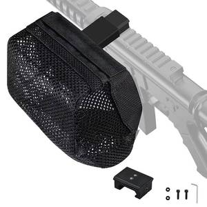 lot 446721 image: NEW Thickened Brass Catcher for Picatinny Rail Mount - Heat Resistant Mesh