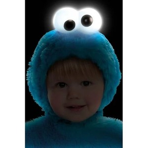 lot 446726 image: NEW Disguise Cookie Monster Costume with Light-Up Eyes - Toddler Boys 2T