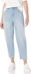 lot 446734 image: NEW Amazon Essentials Womens High Waist Relaxed Fit Tapered Ankle Jeans Size 16