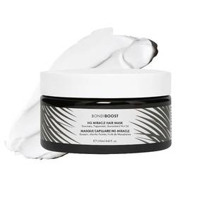 lot 65870 image: BONDIBOOST Miracle Hair Mask for Damaged Hair 8.45 fl oz, Deep Conditioning Hair Mask for Fine Hair, Clinically-Proven to Improve Split Ends, Argan Oil  Biotinoyl Tripeptide-1 Formula, Sulfate Free