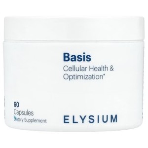 lot 65893 image: Elysium Basis, Cellular Health & Optimization, 60 Capsules MFG DATE 062022 RETAIL $61.00