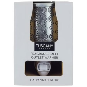 lot 65897 image: Tuscany Candle Plug-In Wax Warmer, Galvanized Metal  CVS