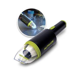 lot 65900 image: 8.4-Volt Handheld Cordless Auto Vacuum with USB Charger OPEN BOX NOT TESTED LOOKS NEW RETAIL $41.00