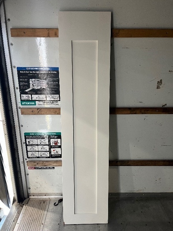 lot 155 image: SIMPSON 8720 1-6X6-8X138 Shaker Panel - Great for Wall Decor, Great for Sliding Door, Great for creating Bi-Fold Door MULTI LOT READ DISCRIPTION