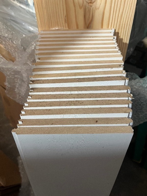 lot 58 image: Bundle of 18 Tongue and Groove Panels 36 x 5 each