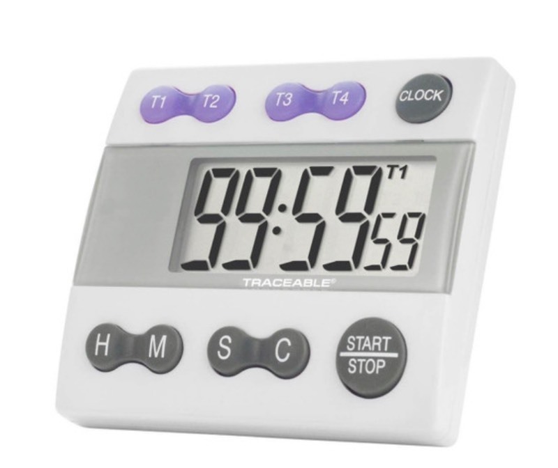 lot 137 image: Bundle of 2 Fisherbrand TRACEABLE 4-CH Big Digit Timer $120 Value