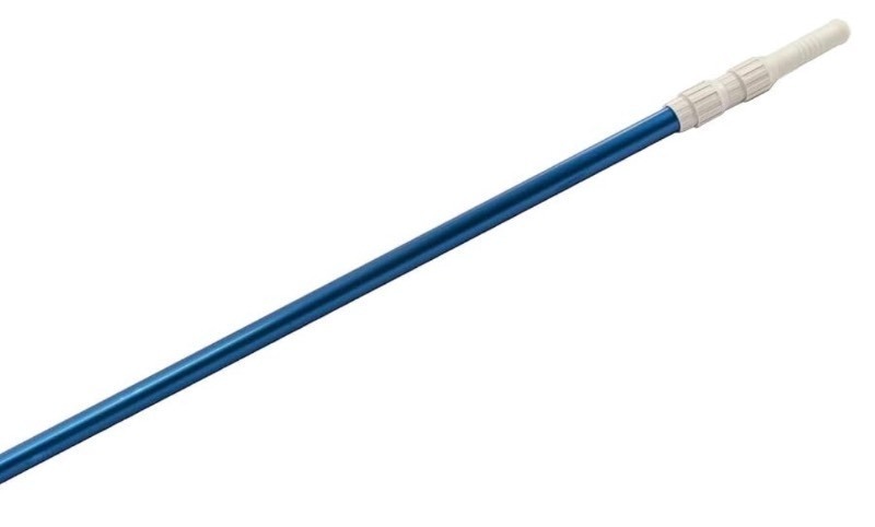 lot 35 image: Telescoping Pool Vacuum Pole  Aluminum Pole for Skimmers Brushes Vacuums  Expandable Swimming Pool Pole  Attach to Pool Brushes, Nets and Skimmer Nets