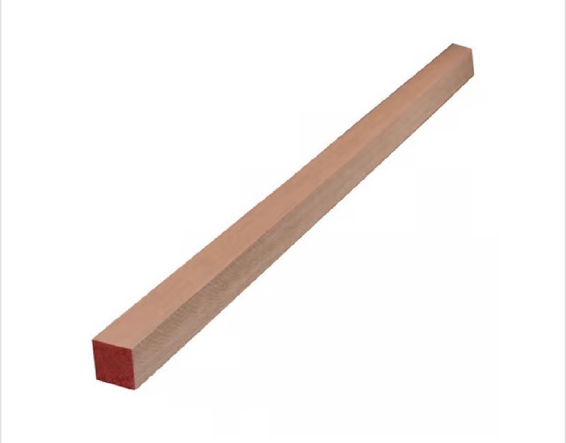 lot 46 image: Bundle of 9 Pieces Alexandria Moulding Square Hardwood Dowel 34 in. D X 36 in. L
