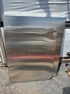 lot 50 image: Stainless Steel Table w Under Shelve - Commercial Quality - Unassembled out of box Approx. 32 x 36