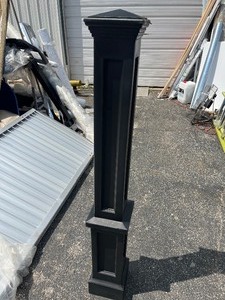 lot 169 image: 5 PVC Weather Proof Decorative Mailbox Post Cover