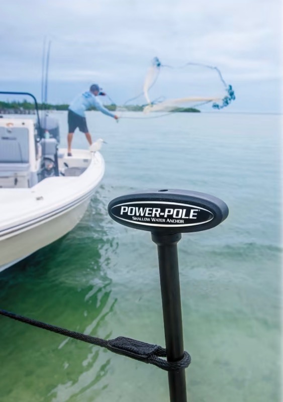 lot 19 image: 96 Power-Pole Heavy-Duty Spike Shallow Water Anchor