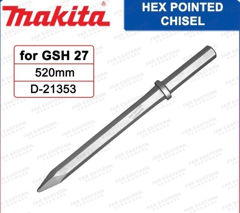 lot 70 image: XL Makita Bull Point Hex Shaped Bit D-21353