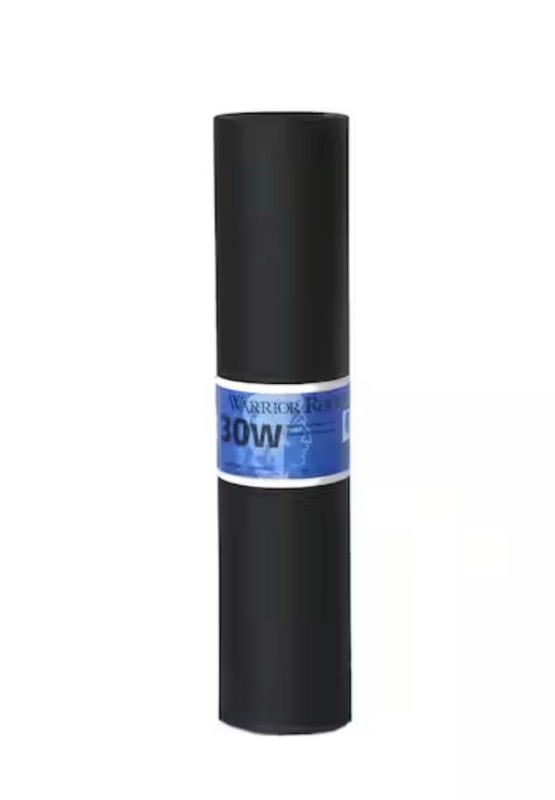 lot 23 image: Warrior Roofing 216 sq. ft. Felt Roof Deck Protection - Blue tag