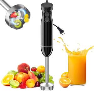 lot 8771 image: Bonsenkitchen Immersion Hand Blender, 2-Speed Stainless Steel Blades