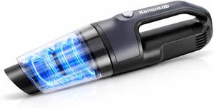 lot 8785 image: Cordless Handheld Vacuum 10000Pa 4-in-1 Rechargeable HEPA Dust Cup (Gray)