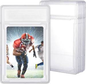 lot 8809 image: Gersoniel 50-Pack Card Case Holder Slab Protectors with Label for Grading