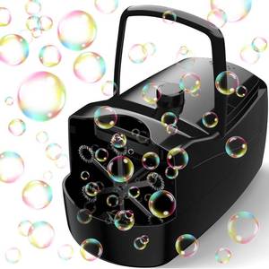 lot 8817 image: Bubble Machine, Automatic Bubble Blower - 18,000 BubblesMin, 2 Levels