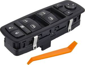 lot 8826 image: 813 Metal Pins Power Window Switch for 2011-2016 Dodge Journey Driver Door