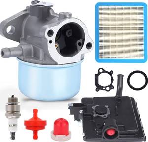 lot 8852 image: Carburetor Rebuild Kit for Briggs & Stratton Craftsman Lawn Mower Tune-Up