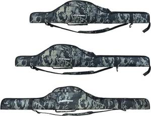 lot 8891 image: LEOFISHING Portable Folding Fishing Pole and Reel Case 3.94ft