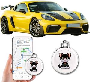 lot 8906 image: Cat Tracker, iOS & Android Compatible, 365-Day Battery, Includes Collar
