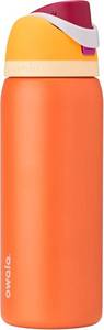 lot 8923 image: Owala FreeSip Stainless Steel Water Bottle 32 oz Citrus Crush