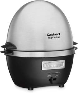 lot 8956 image: Cuisinart CEC-10 Egg Central Egg Cooker, Brushed Stainless Steel