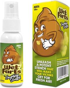 lot 8968 image: Laughing Smith - Wet Farts Potent Stink Spray - Strong Prank, Non-Toxic