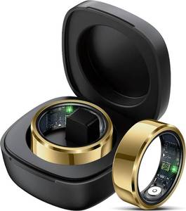 lot 8982 image: Smart Heart Rate & BP Monitor - Fitness Ring for Women & Men