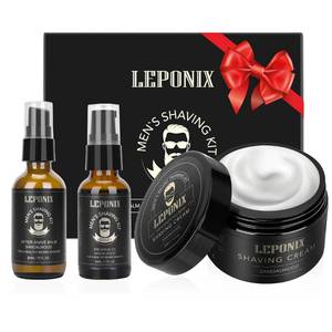 lot 12208 image: Shaving Kit for Men with Sandalwood Shave Cream, Oil & After Shave Gift Set