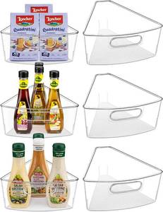 lot 12263 image: Lazy Susan Cabinet Bins for 262832 Diameter, 18 Wedge