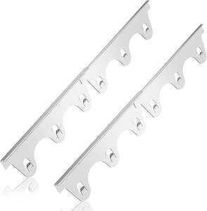 lot 12264 image: Stove Gap Covers Stainless Steel 2-Pack, Retractable Gap Filler, Silver