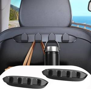 lot 12293 image: 2 Pack Car Seat Hooks for Tesla Model YModel 3   Purse Hanger