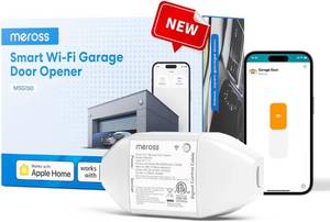 lot 12341 image: meross MSG150HK Smart Garage Door Opener with HomeKit works with Google