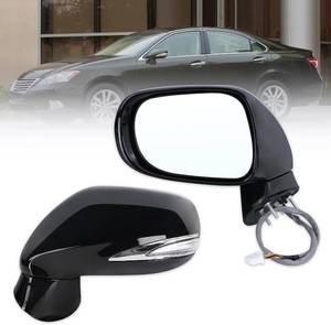 lot 12358 image: Left Driver Side Mirror for 2010-2012 Lexus ES350, Manual Folding, Heated