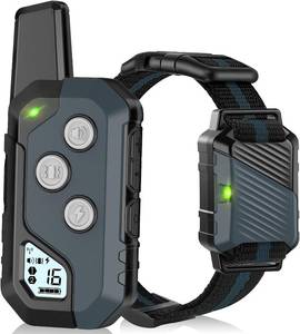 lot 12364 image: Shock Collar for Dogs IP67 Waterproof Remote, 3 Modes Beep Vibration Static