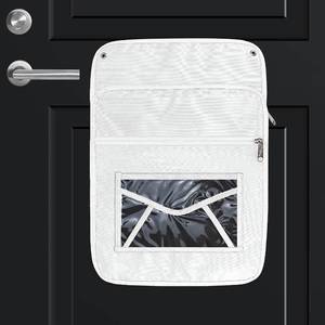lot 12379 image: Mail Slot Catcher, Front DoorGarage Cover, White, Self-Adhesive, Indoor