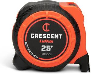lot 12442 image: Crescent Lufkin 25 ft CONTROLTOUCH Self-Centering Tape MeasureL1025CSC-02