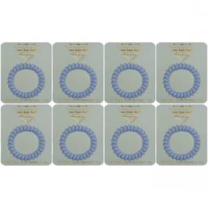 lot 12581 image: Bridesmaid Proposal Gifts 8 Spiral Hair Ties with Proposal Card, Creaseless