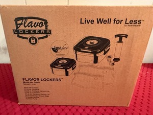 lot 185 image: Flavor-Lockers, Model 24001, New Package