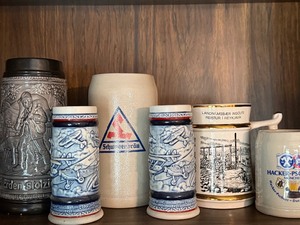 lot 181 image: Vintage TankardsMugs, Various Makers