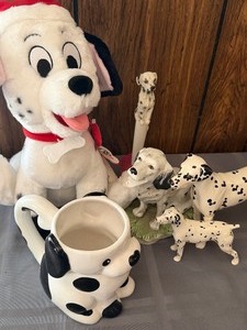 lot 167 image: Dalmatians, Plush, Ceramic and More - Please See Pictures and Read Description