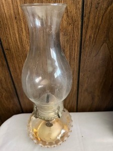 lot 158 image: Vintage Oil Lamp